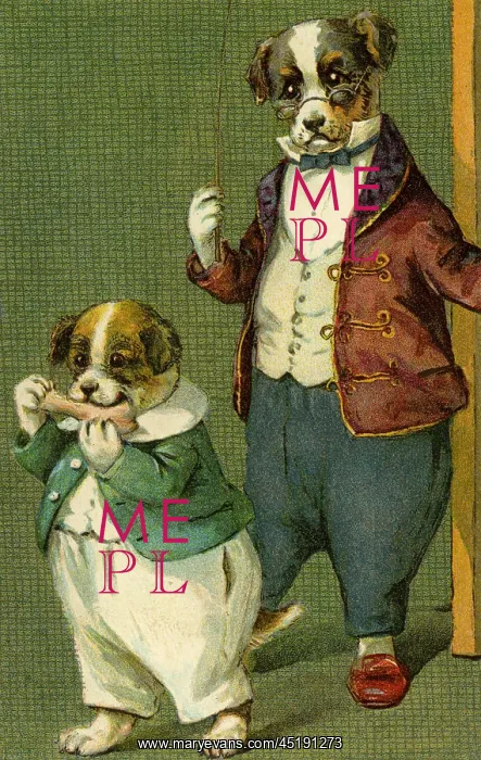 : Mr Dog and son by g h Thompson : Mr Dog and son by g h Thompson
