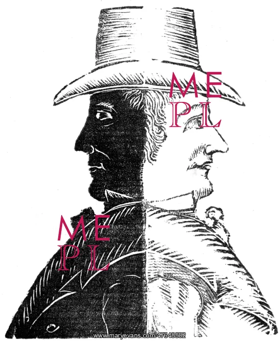 : Mr Doubleface, c.1810 : Mr Doubleface, c.1810