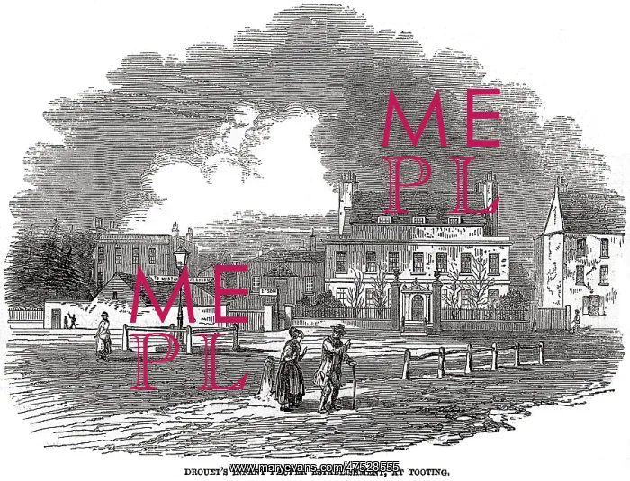 : Mr Drouet's pauper school, Tooting, Surrey : Mr Drouet's pauper school, Tooting, Surrey