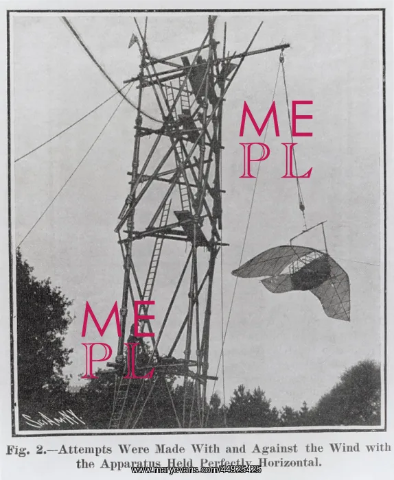 : Mr E Wilson with a Pettigrew Wing Type Ornithopter Sus? : Mr E Wilson with a Pettigrew Wing Type Ornithopter Sus?
