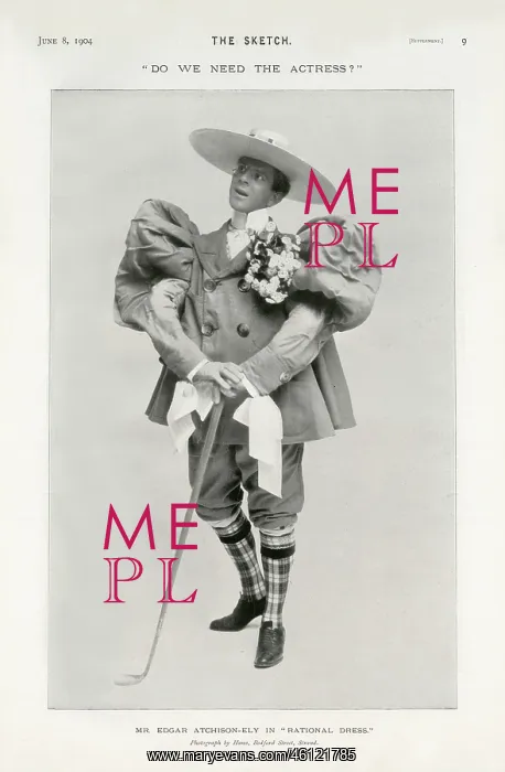 : Mr Edgar Atchison-Ely in Rational Dress : Mr Edgar Atchison-Ely in Rational Dress