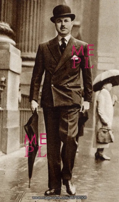 : Mr Ernest Simpson, 2nd husband of Duchess of Windsor : Mr Ernest Simpson, 2nd husband of Duchess of Windsor