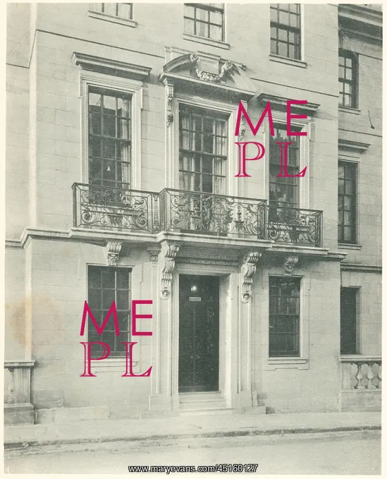 : Mr. Heath's House, Park Lane : Mr. Heath's House, Park Lane
