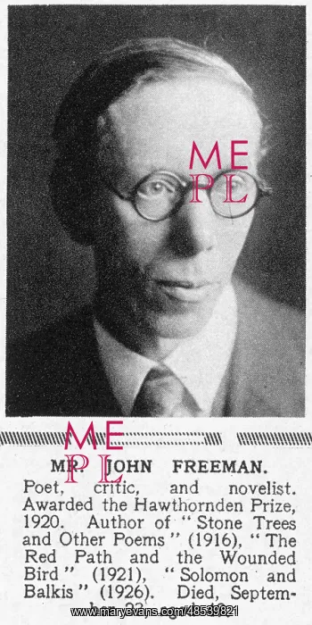 : Mr John Freeman : Mr John Freeman