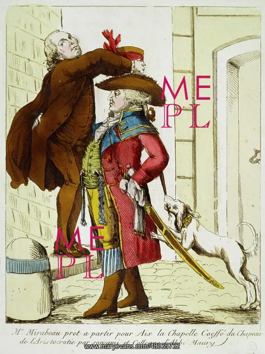 : Mr Mirabeau About To Leave : Mr Mirabeau About To Leave