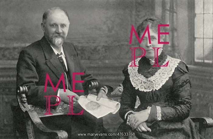 : Mr and Mrs Alfred Mager, Edgworth : Mr and Mrs Alfred Mager, Edgworth