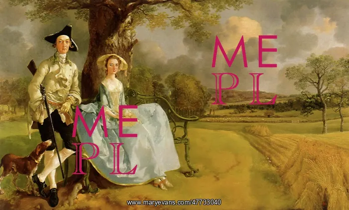 : Mr and Mrs Andrews, by Gainsborough : Mr and Mrs Andrews, by Gainsborough