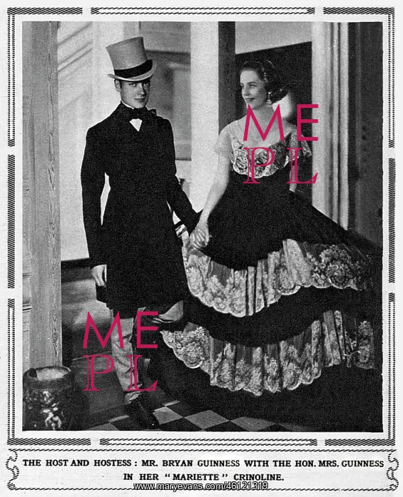 : Mr and Mrs Bryan Guinness host an 1860 Party : Mr and Mrs Bryan Guinness host an 1860 Party