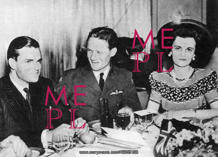 : Mr & Mrs Charles Sweeny at the Dorchester : Mr & Mrs Charles Sweeny at the Dorchester