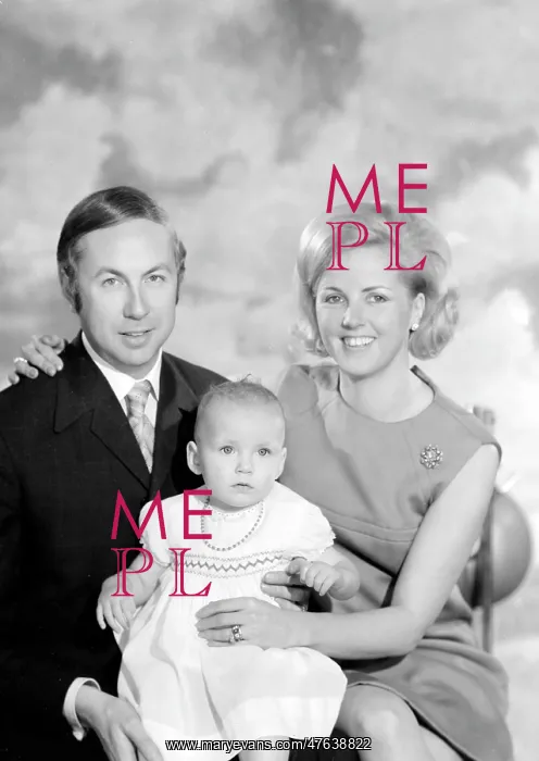  : Mr and Mrs David Bostock and daughter Sophia