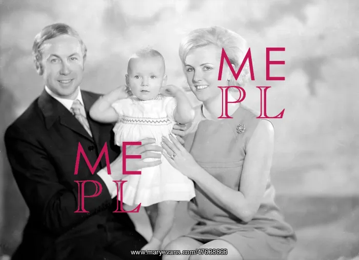  : Mr and Mrs David Bostock and daughter Sophia