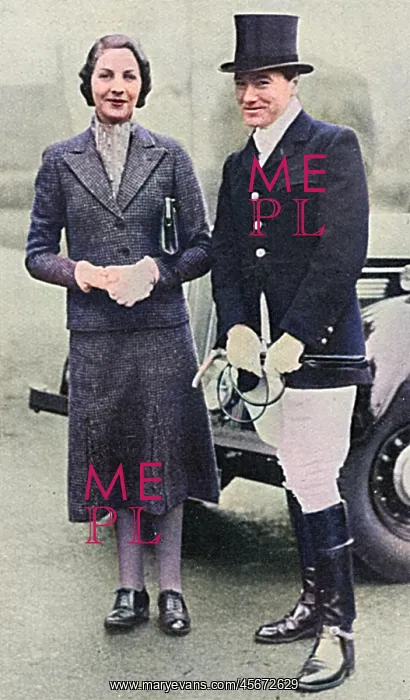 : Mr and Mrs Derek Jackson (Pamela Mitford) : Mr and Mrs Derek Jackson (Pamela Mitford)