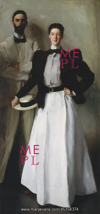 : MR. AND MRS. I. N. PHELPS STOKES, by John Singer : MR. AND MRS. I. N. PHELPS STOKES, by John Singer