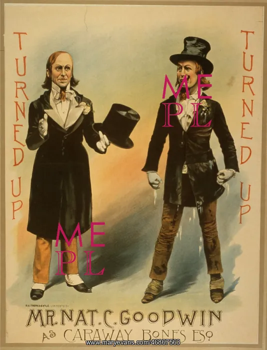 : Mr. Nat. C. Goodwin as Caraway Bones, Esq : Mr. Nat. C. Goodwin as Caraway Bones, Esq