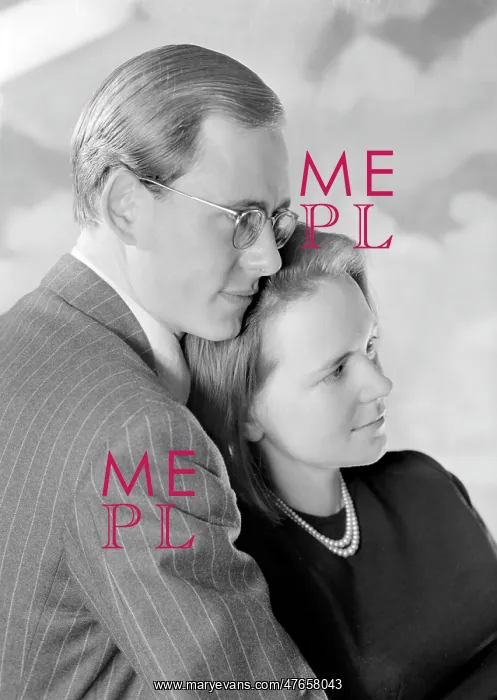 : Mr Patrick Browning and Miss Carson (later Mrs Browning) : Mr Patrick Browning and Miss Carson (later Mrs Browning)