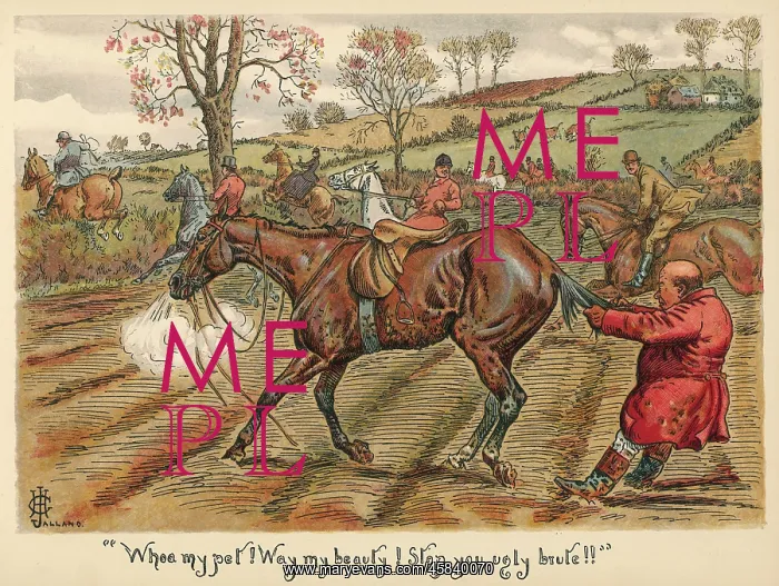 : Mr Popple on the chase, fox hunting : Mr Popple on the chase, fox hunting