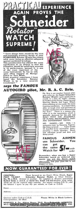 : Mr R.A.C Brie The Autogiro Pilot : Mr R.A.C Brie The Autogiro Pilot