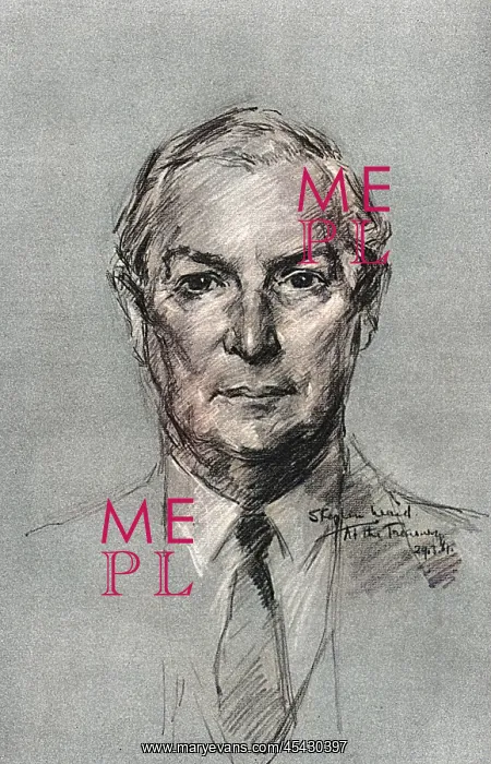 : Mr. Selywn Lloyd, as sketched by Stephen Ward, 1961 : Mr. Selywn Lloyd, as sketched by Stephen Ward, 1961