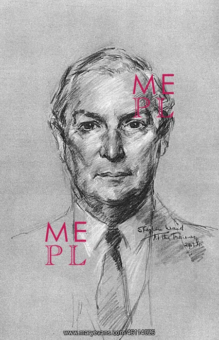  : Mr. Selywn Lloyd, as sketched by Stephen Ward, 1961