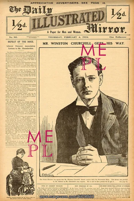 : Mr Winston Churchill Gets His Way : Mr Winston Churchill Gets His Way