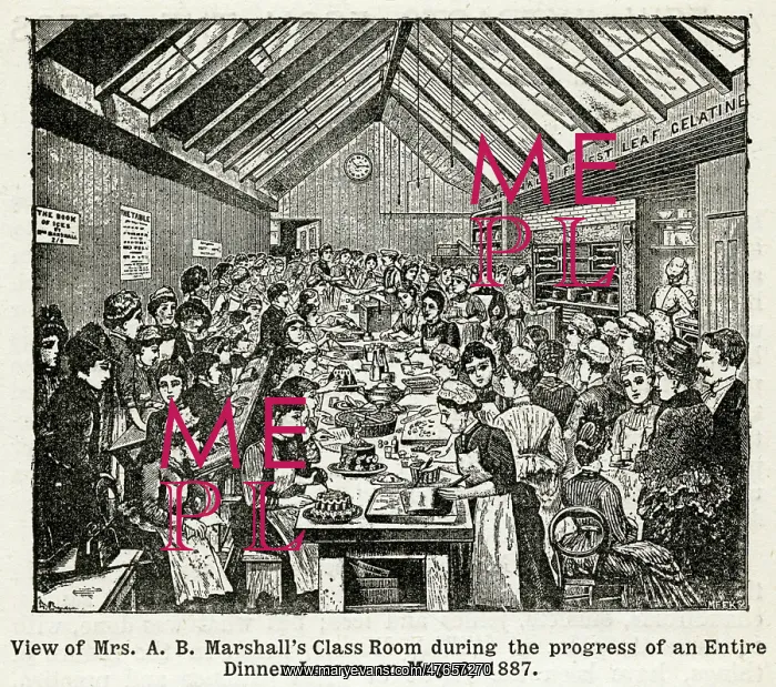 : Mrs. A. B Marshall's school of Cookery 1887 : Mrs. A. B Marshall's school of Cookery 1887