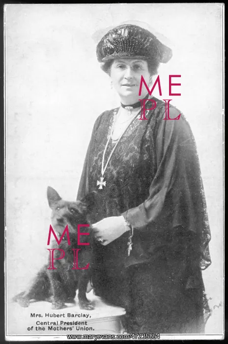  : MRS BARCLAY AND DOG