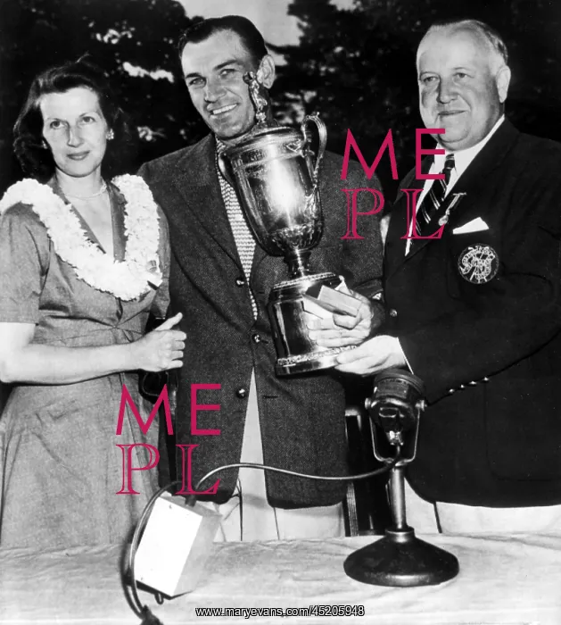 : Mrs. Ben Hogan, Ben Hogan, Pres. of U.S. ? : Mrs. Ben Hogan, Ben Hogan, Pres. of U.S. ?