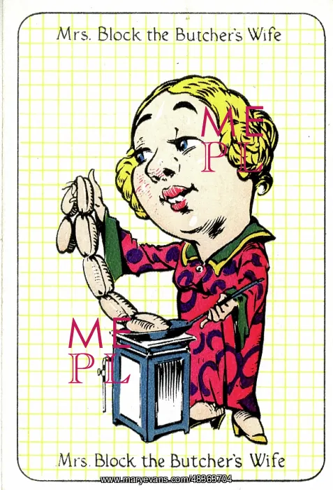  : Mrs Block the Butcher's Wife