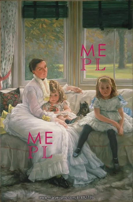 : Mrs Catherine Chapple-Gill and her Children : Mrs Catherine Chapple-Gill and her Children