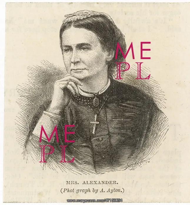 : Mrs Cecil Frances Alexander : Mrs Cecil Frances Alexander