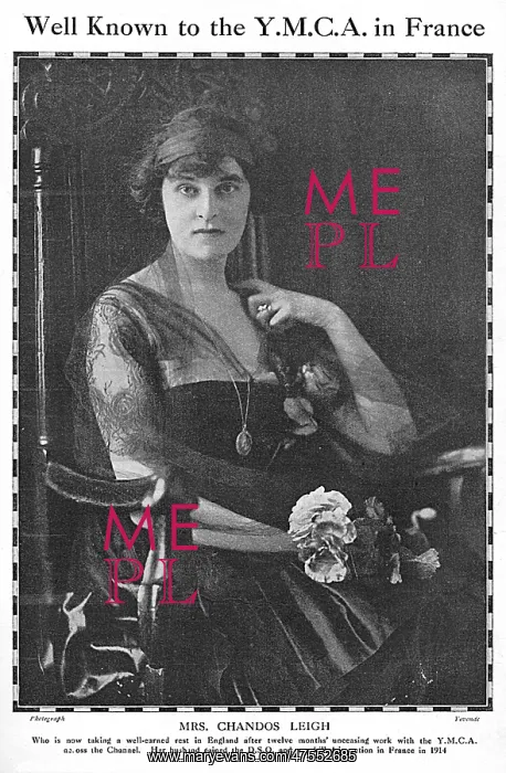  : Mrs Chandos Leigh by Madame Yevonde