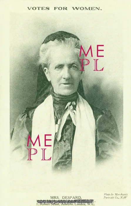 : Mrs Despard suffragette : Mrs Despard suffragette