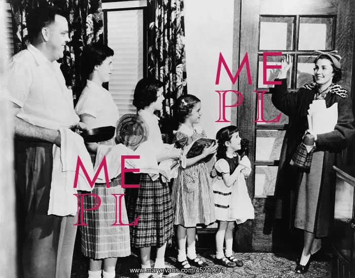 : Mrs. E. J. Siegwarth, Jr. waving good-bye ? : Mrs. E. J. Siegwarth, Jr. waving good-bye ?
