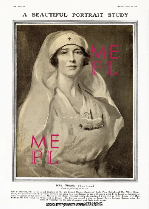 : Mrs Frank Belville by Philip de Laszlo : Mrs Frank Belville by Philip de Laszlo
