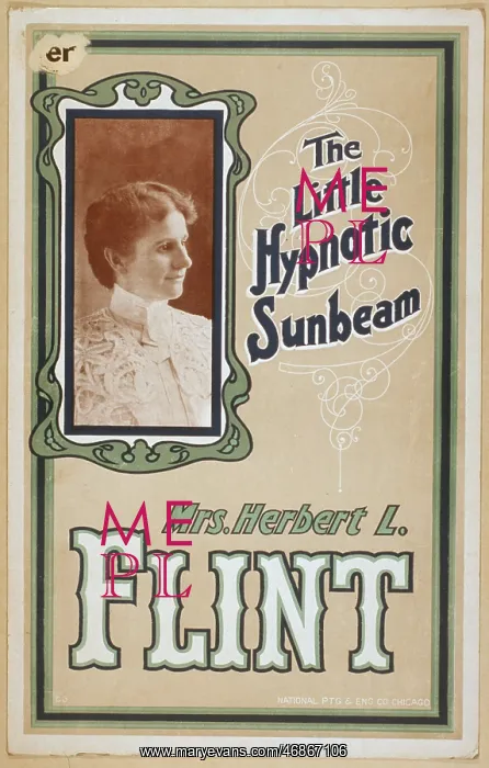 : Mrs. Herbert L. Flint the little hypnotic sunbeam : Mrs. Herbert L. Flint the little hypnotic sunbeam