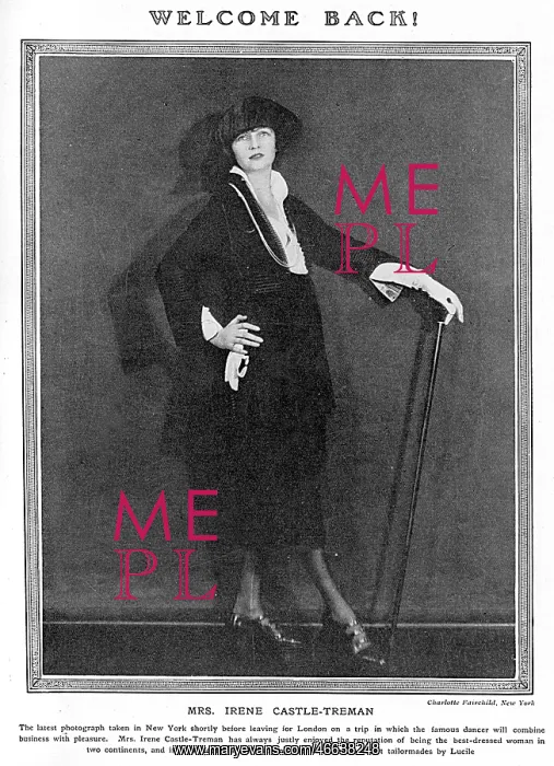 : Mrs Irene Castle : Mrs Irene Castle