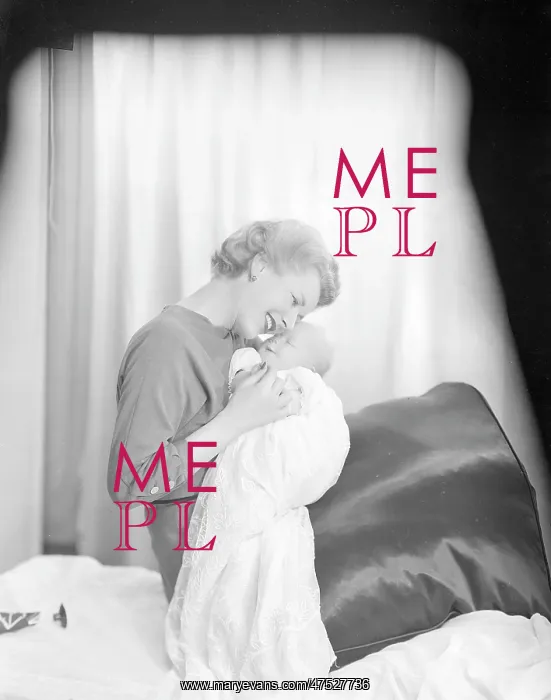  : Mrs James Melvin and baby