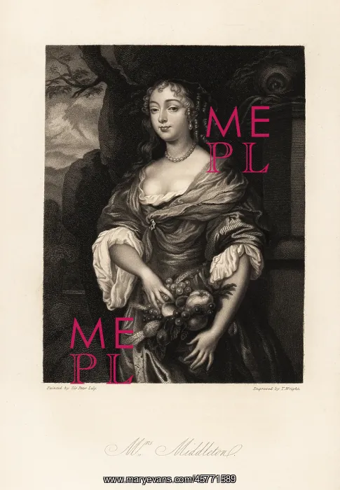 : Mrs Jane Middleton, daughter of Sir Roger Needham : Mrs Jane Middleton, daughter of Sir Roger Needham