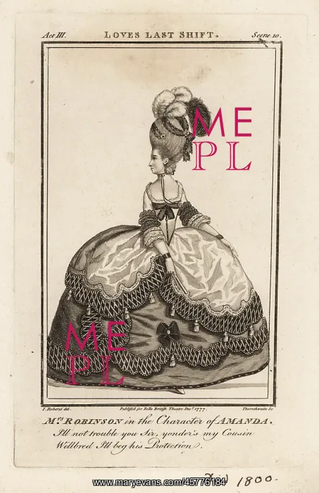 : Mrs. Jane Robinson in the character of Amanda in : Mrs. Jane Robinson in the character of Amanda in