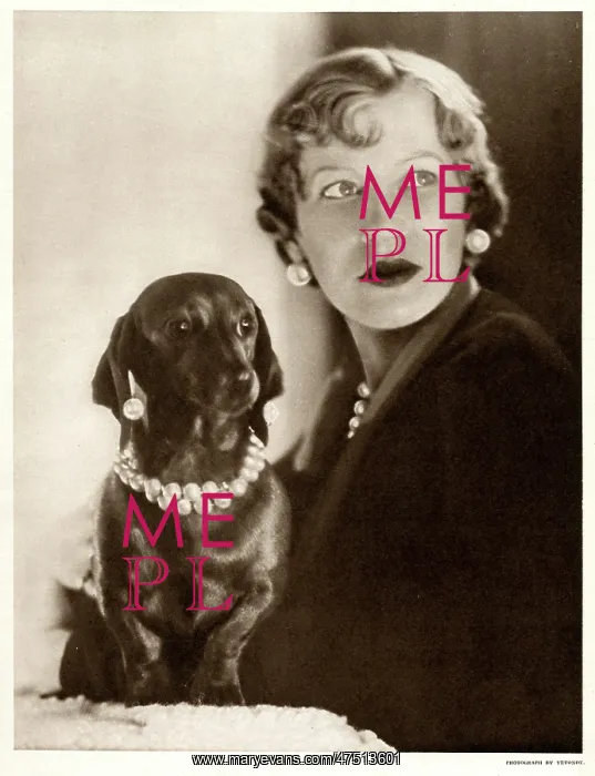 : Mrs John Barron by Madame Yevonde : Mrs John Barron by Madame Yevonde
