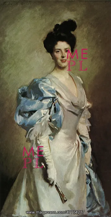 : Mrs Joseph Chamberlain, by Singer Sargent : Mrs Joseph Chamberlain, by Singer Sargent
