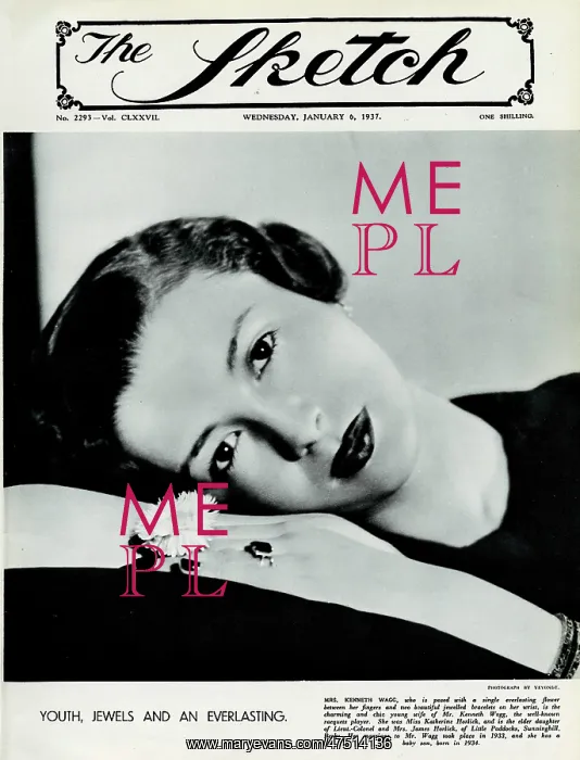 : Mrs Kenneth Wagg : Mrs Kenneth Wagg