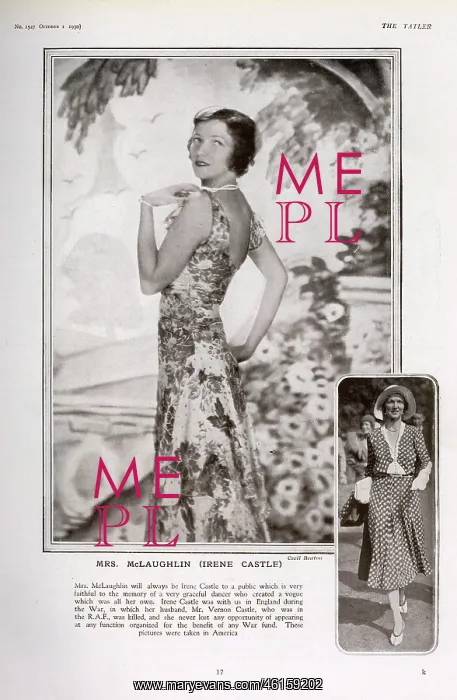 : Mrs McLaughlin (Irene Castle) : Mrs McLaughlin (Irene Castle)
