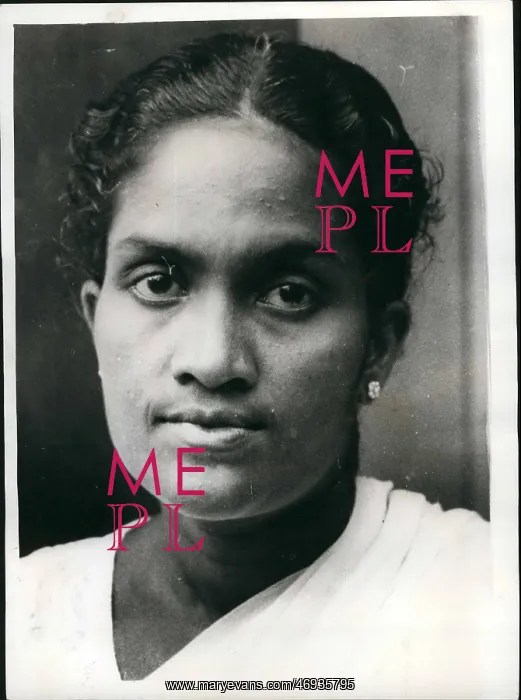  : Mrs Mislin da Silva stands in election, Ceylon (Sri Lanka)