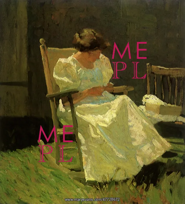  : Mrs. N.C. Wyeth in Rocking Chair