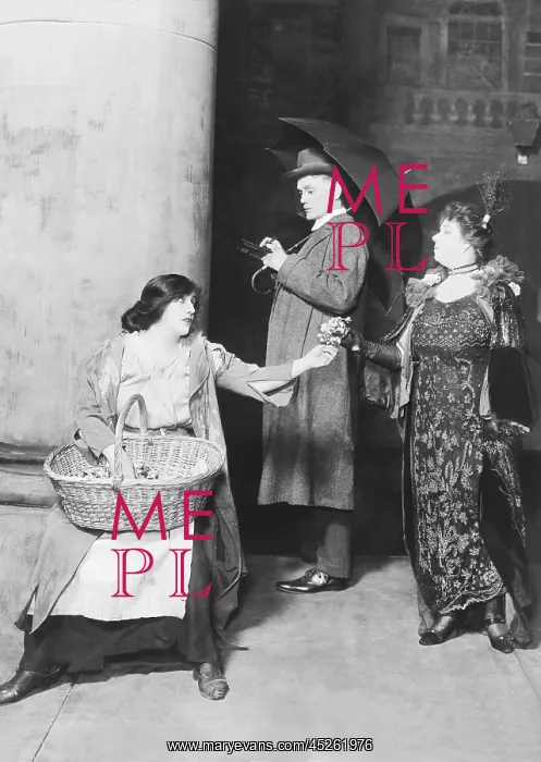 : Mrs. Patrick Campbell as Eliza Doolittle in Pygmalion : Mrs. Patrick Campbell as Eliza Doolittle in Pygmalion