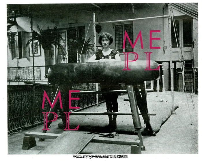  : Mrs Pyce-Jones training in her gym