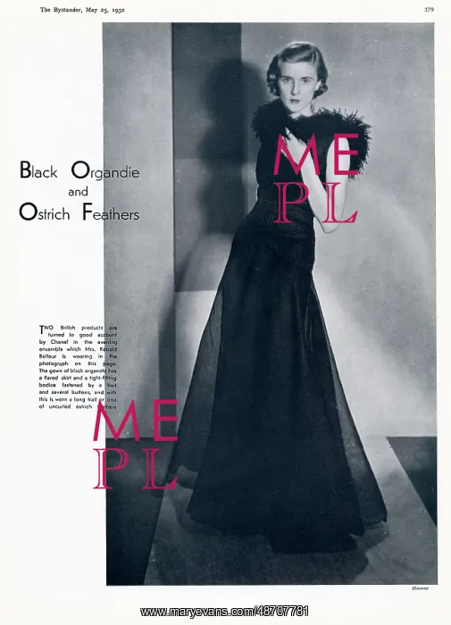 : Mrs Ronald Balfour in Chanel : Mrs Ronald Balfour in Chanel