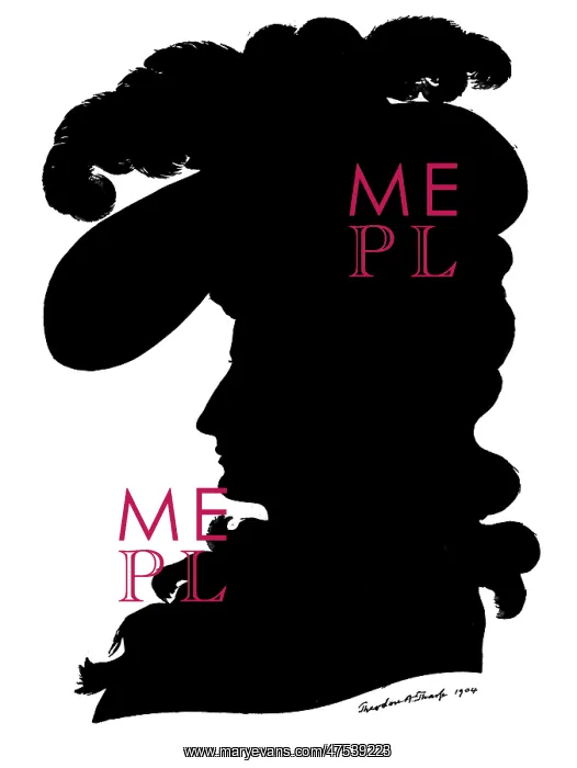 : Mrs Siddons in silhouette : Mrs Siddons in silhouette