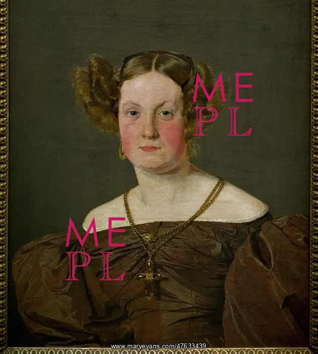 : Mrs Th. Petersen, nee Roepstorff, 1833, by Christen Kobke : Mrs Th. Petersen, nee Roepstorff, 1833, by Christen Kobke